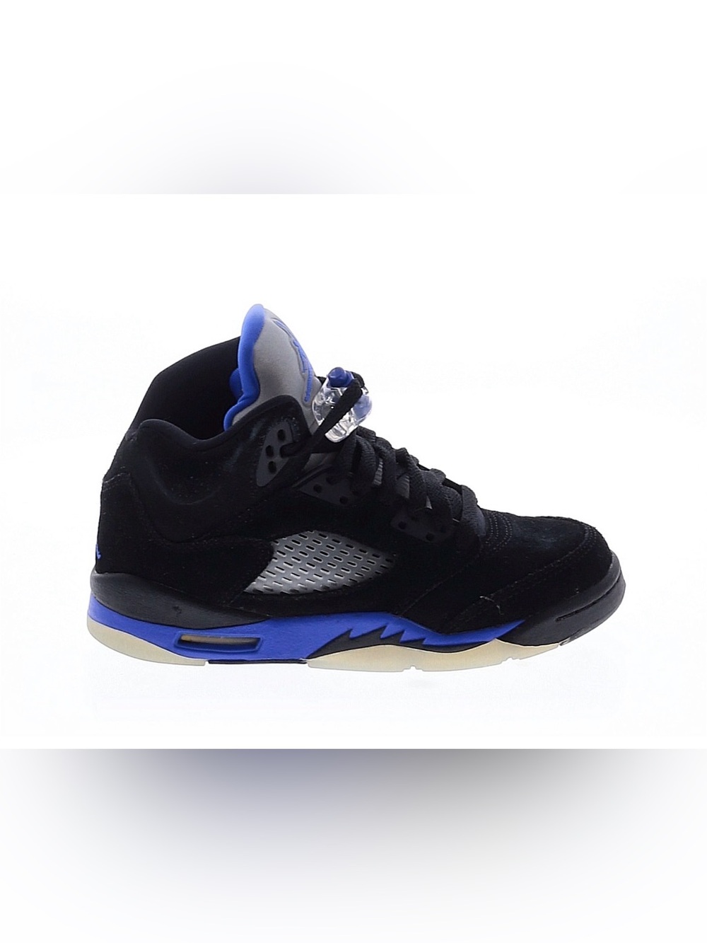 Air Jordan 5 Racer Blue GS 3.5Y Wmns 5 440888-004 Black Nubuck VGUC CLEAN